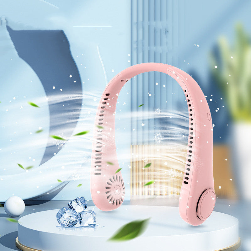 Rechargeable Neck Fan Hands Free USB Mini Fan