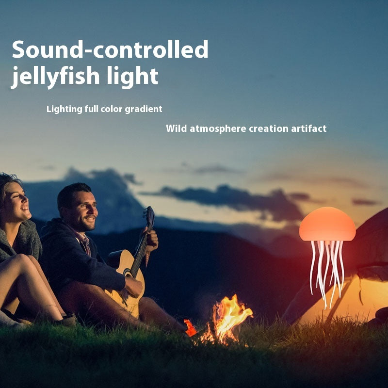 AquaBloom: Smart Jellyfish Night Lamp
