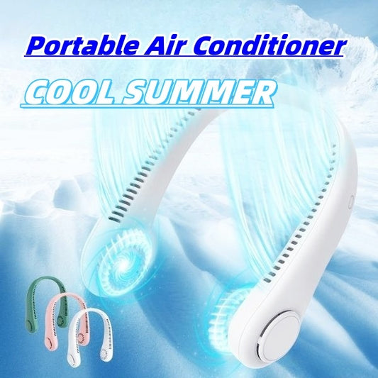 Rechargeable Neck Fan Hands Free USB Mini Fan