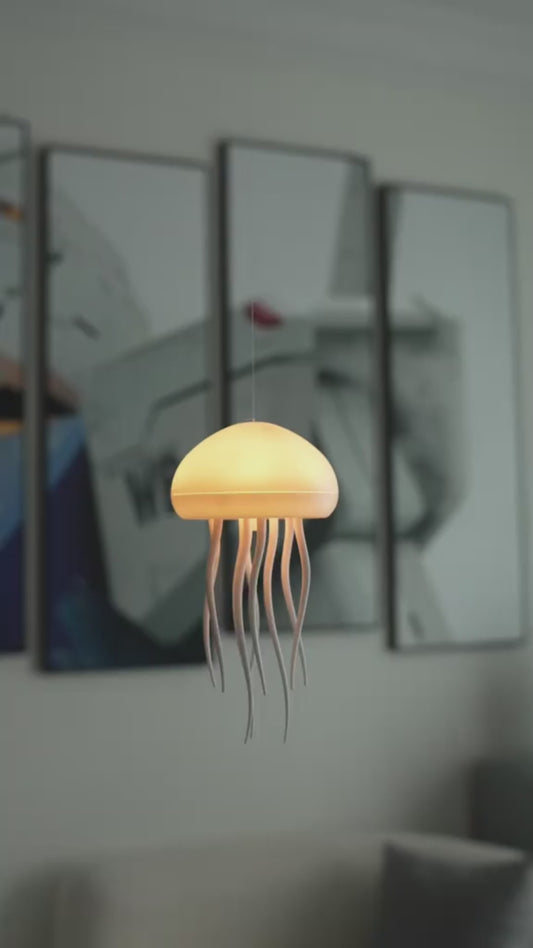 AquaBloom: Smart Jellyfish Night Lamp